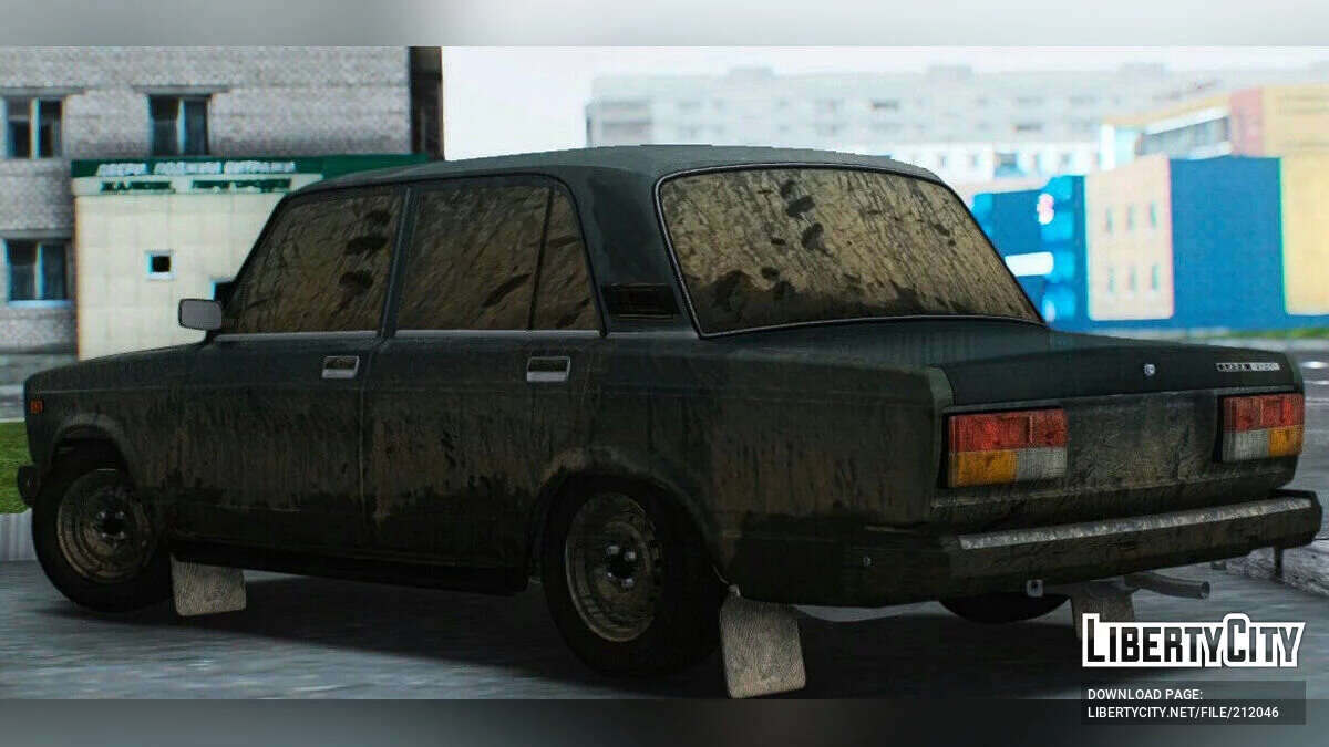 ВАЗ 2107 Грязный / GTA San Andreas
