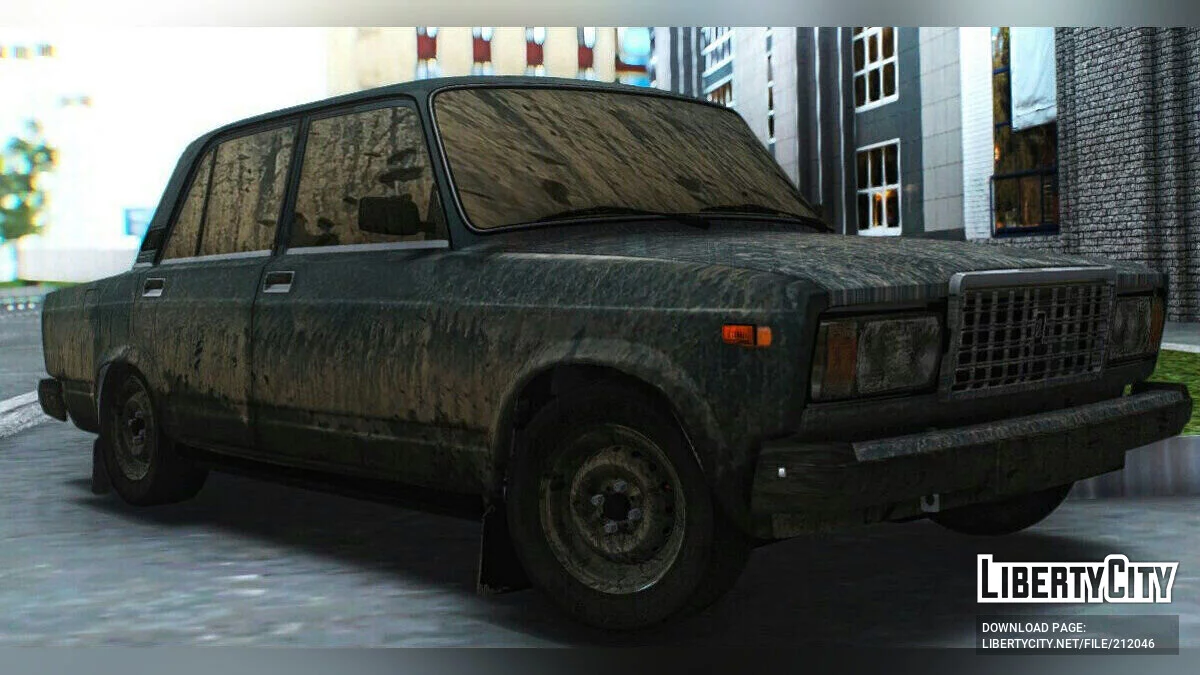 ВАЗ 2107 Грязный / GTA San Andreas