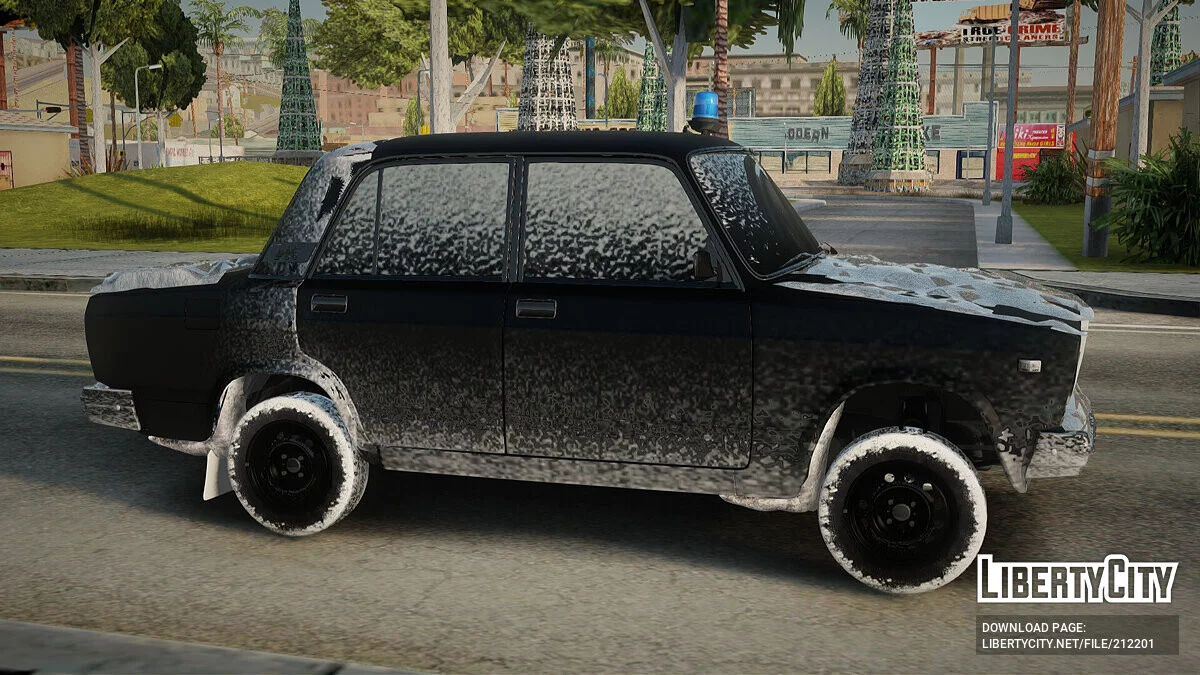 ВАЗ 2107 Зима / GTA San Andreas