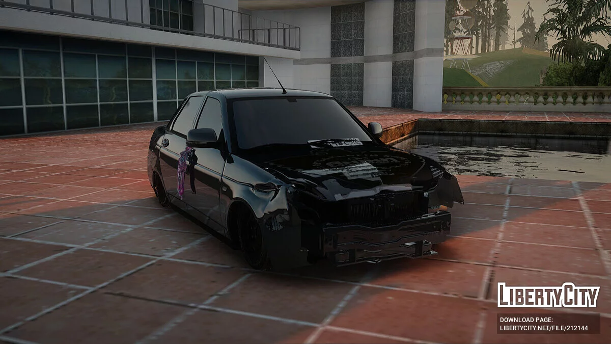 VAZ 2170 Damaged / GTA San Andreas
