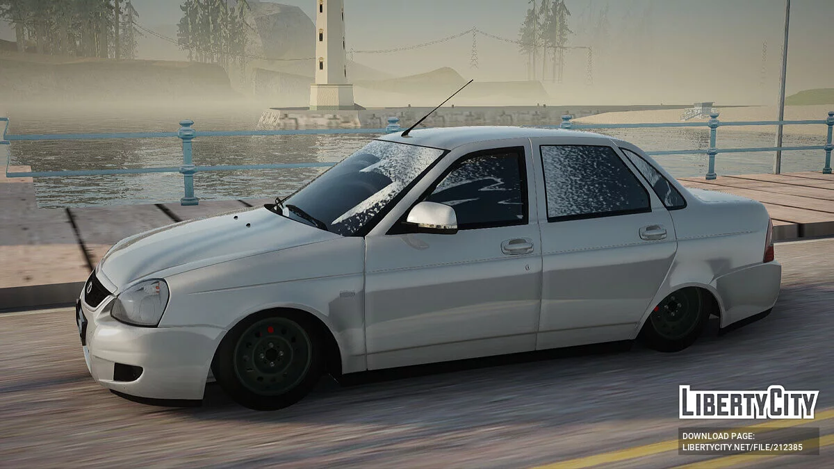 ВАЗ 2170 Зимова версія / GTA San Andreas