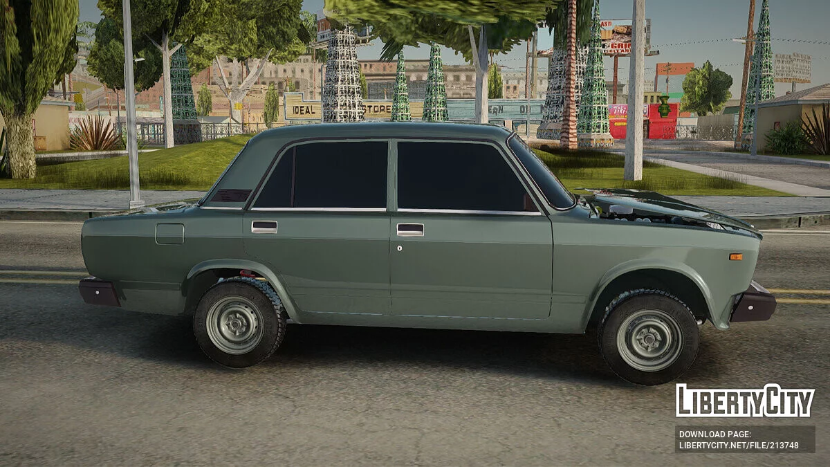 ВАЗ 2107 Frente Amassada / GTA San Andreas