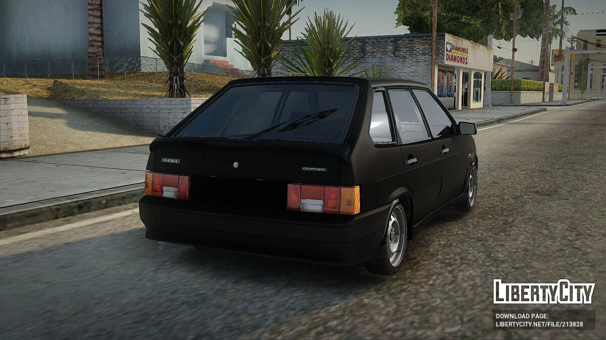 VAZ 2114 Broken Headlight / GTA San Andreas