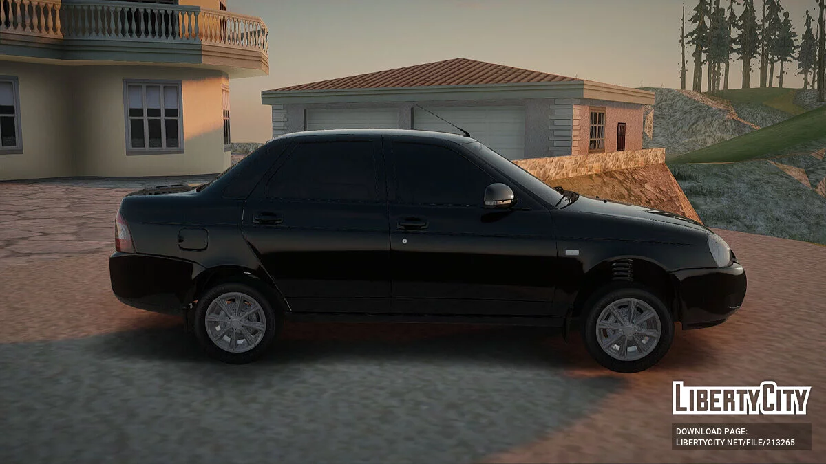 WAZ 2170 Black Edition / GTA San Andreas