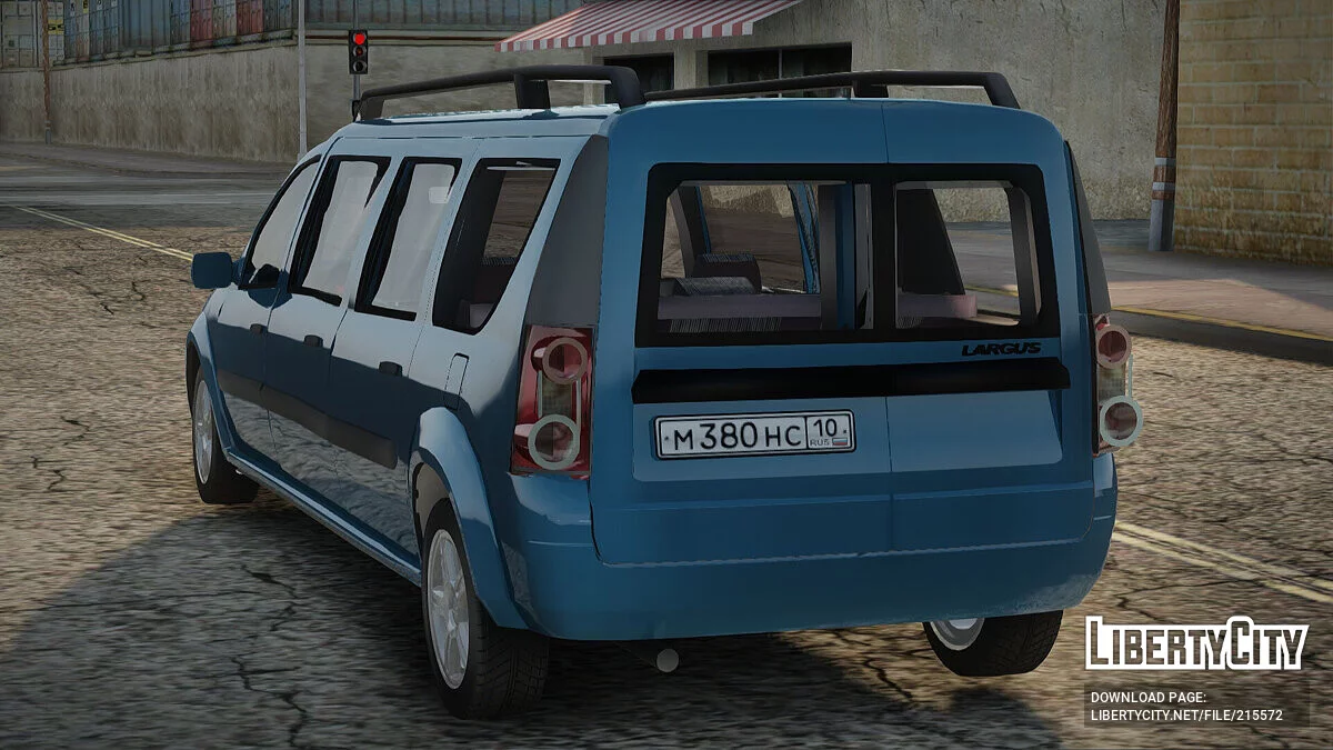 Lada Largus 7-door / GTA San Andreas