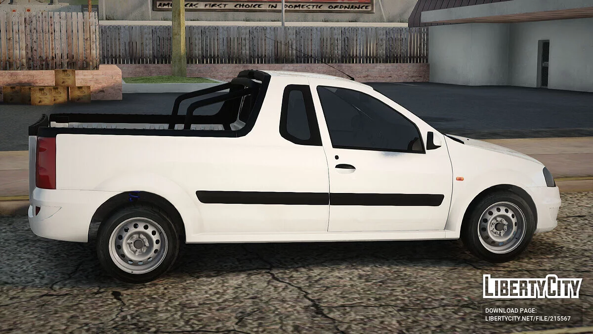 拉达 Largus 皮卡 / GTA San Andreas