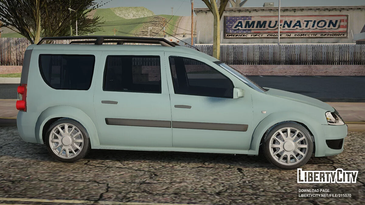 Lada Largus / GTA San Andreas