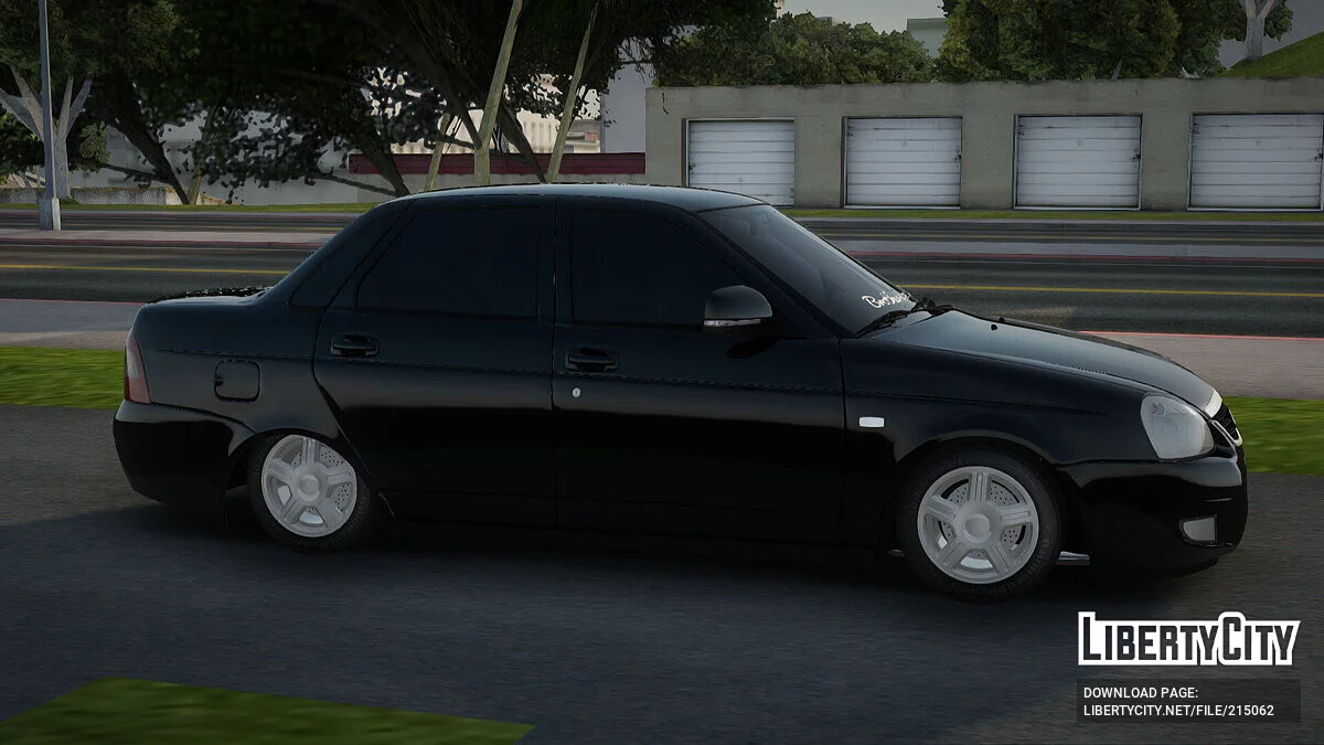 Lada Priora Brothers on Style / GTA San Andreas