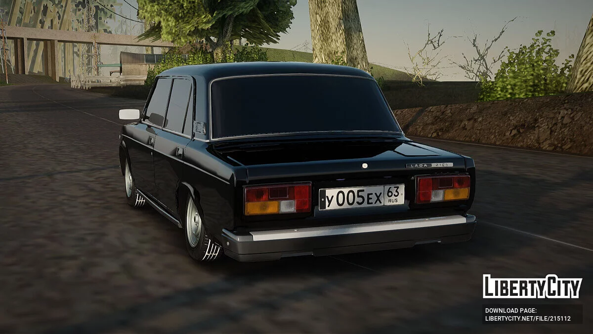 WAZ 2105 Czarny Jastrząb / GTA San Andreas