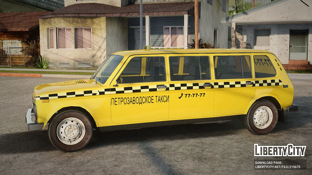 VAZ 2131 Taxi à sept portes / GTA San Andreas