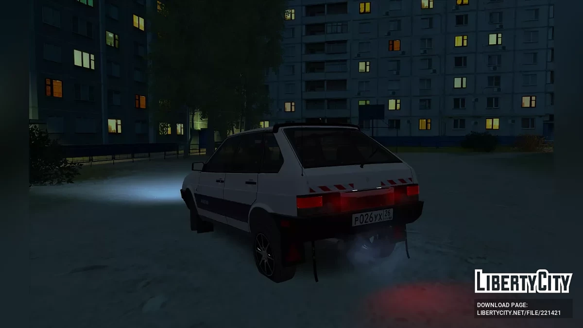 VAZ 2109 tuning des années 2000 / GTA San Andreas