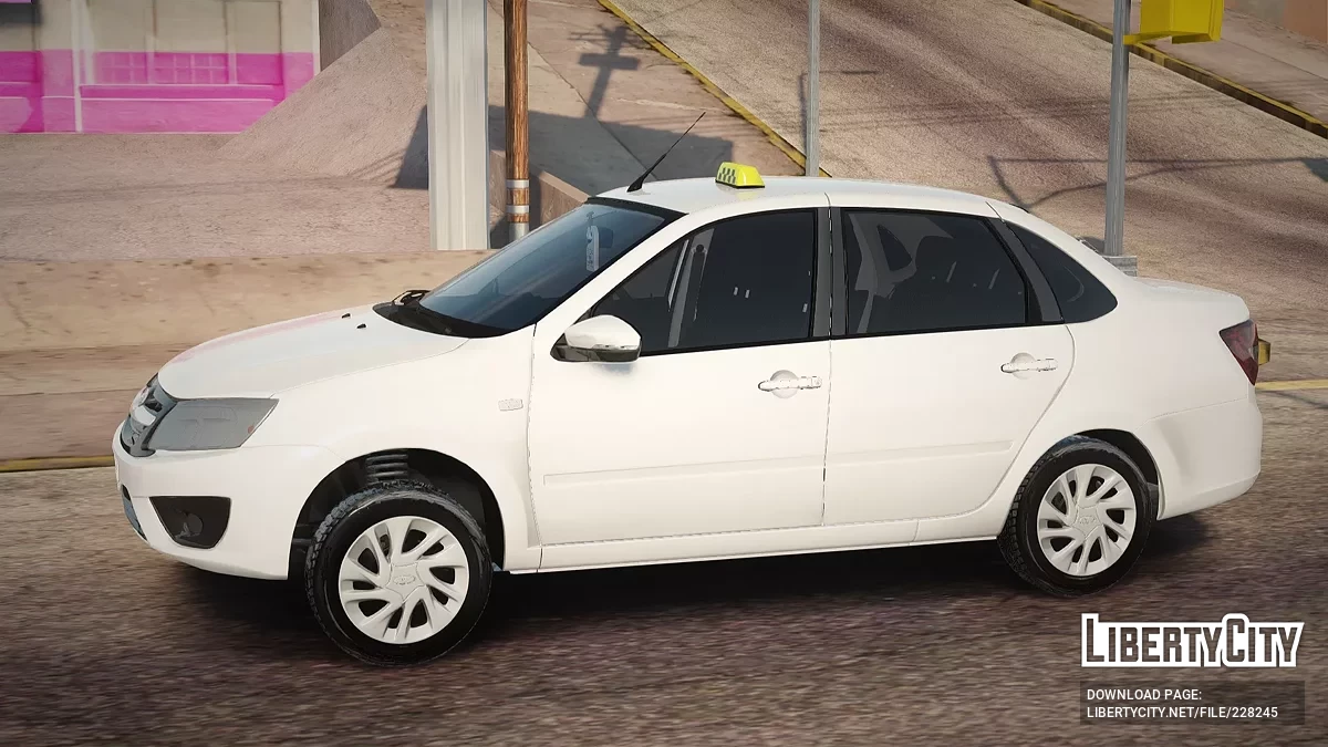 Lada Granta Taksi / GTA San Andreas