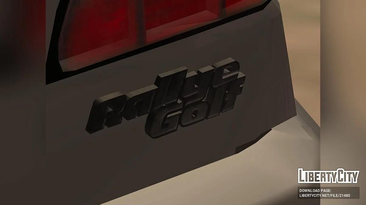 Volkswagen Golf Rallye G60 de 1990 / GTA San Andreas