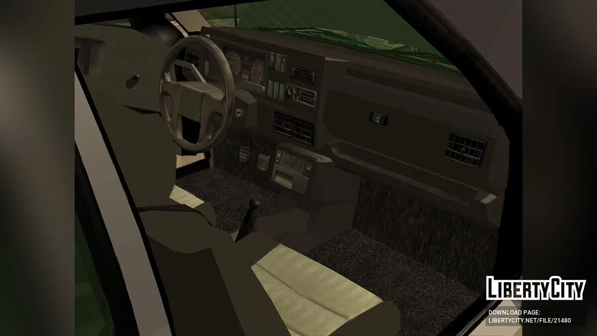 Volkswagen Golf Rallye G60 de 1990 / GTA San Andreas
