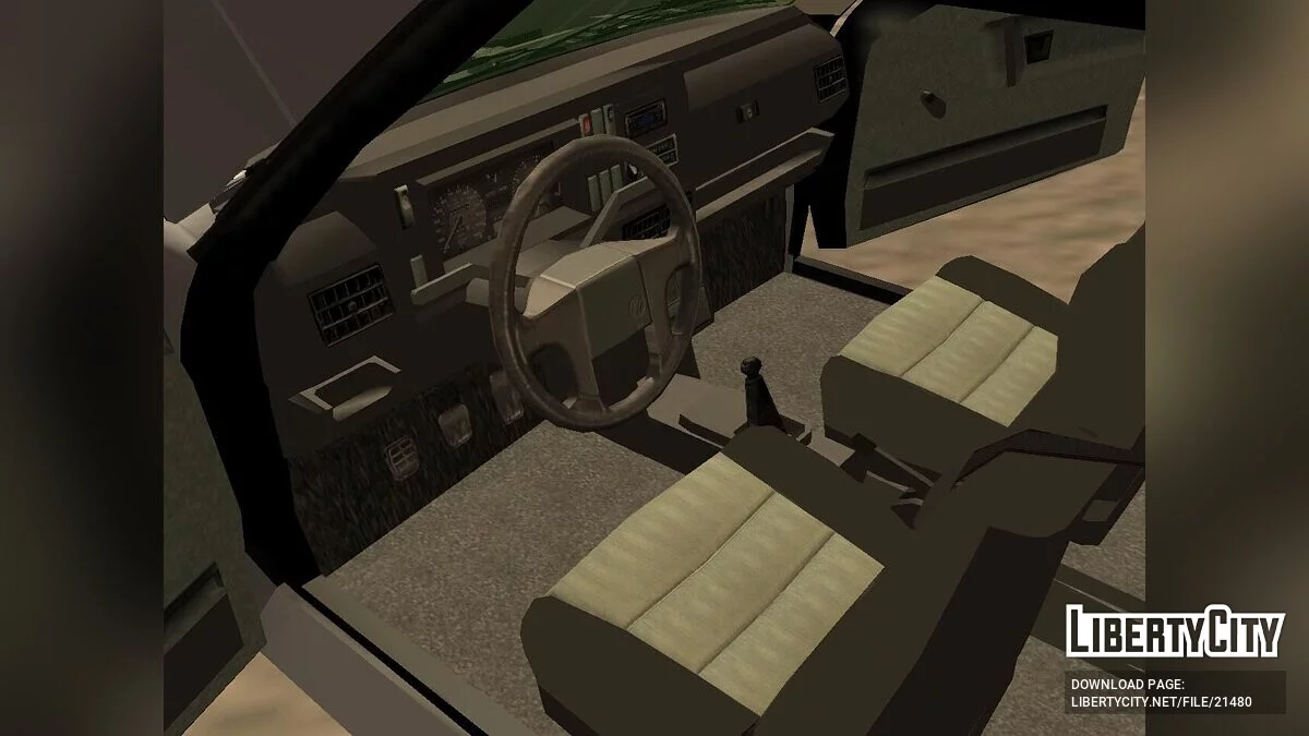 Volkswagen Golf Rallye G60 de 1990 / GTA San Andreas
