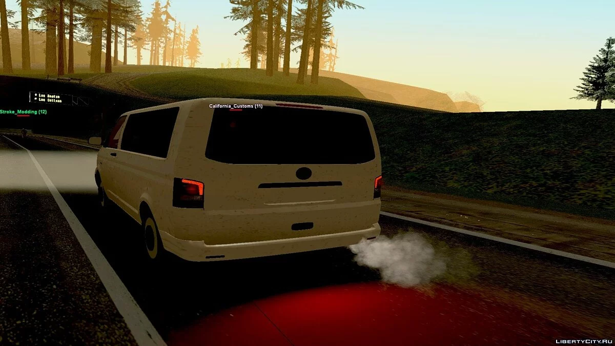 Volkswagen Transporter T5 Facelift / GTA San Andreas