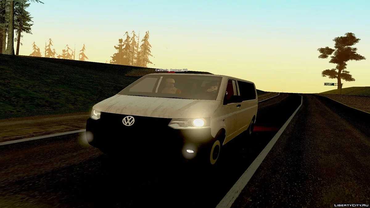 Volkswagen Transporter T5 Facelift / GTA San Andreas
