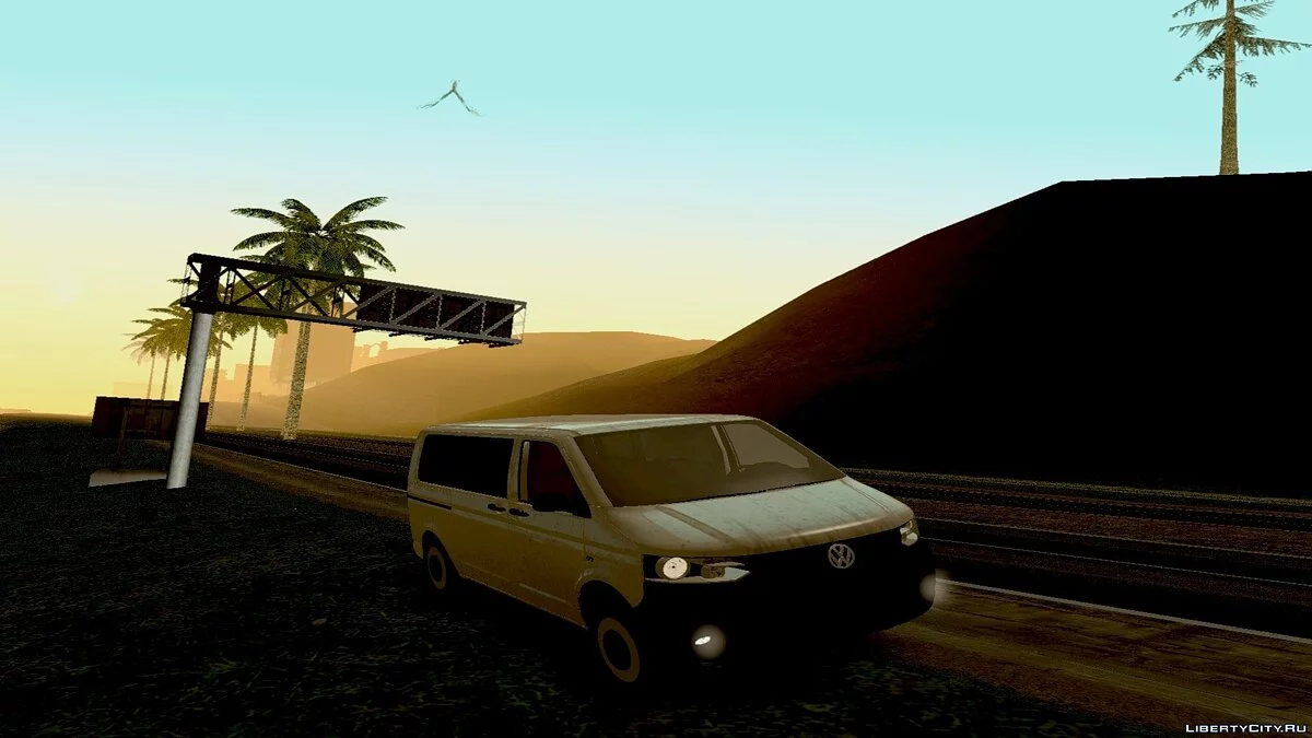 Volkswagen Transporter T5 Facelift / GTA San Andreas