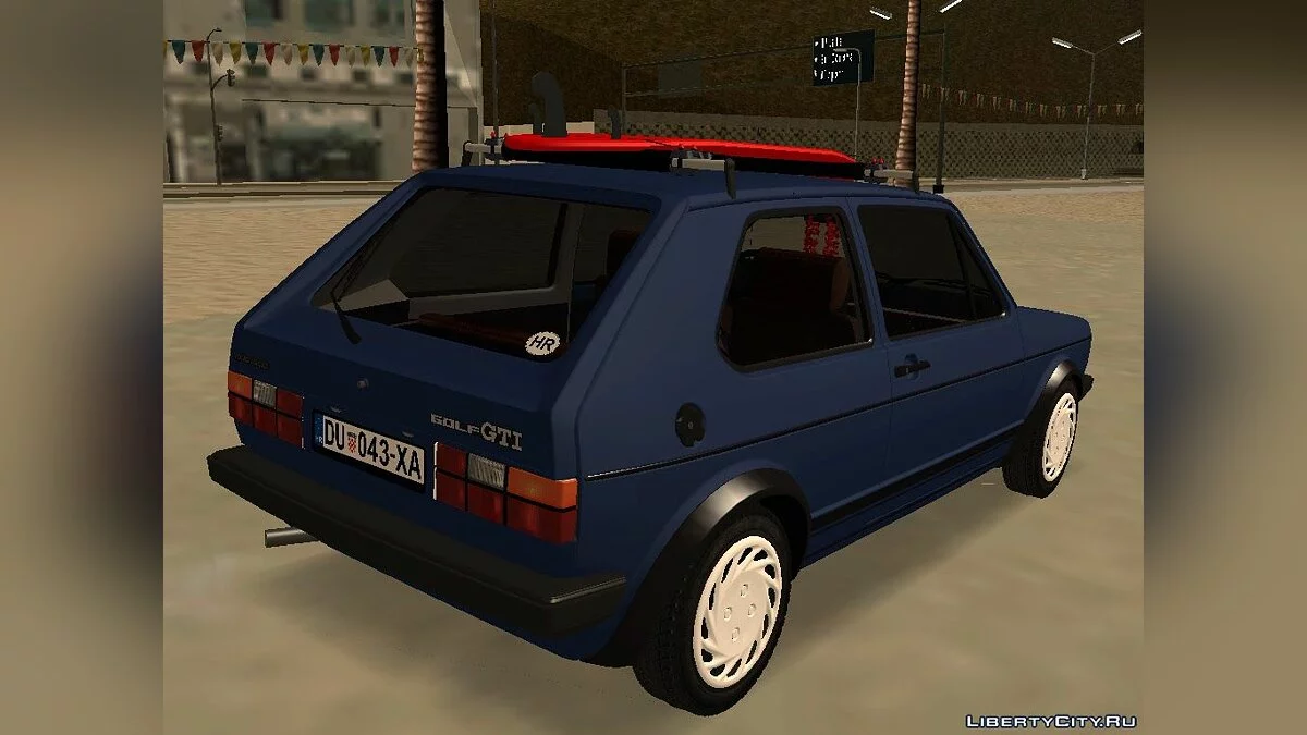 Volkswagen Golf Mk1 Літній час / GTA San Andreas