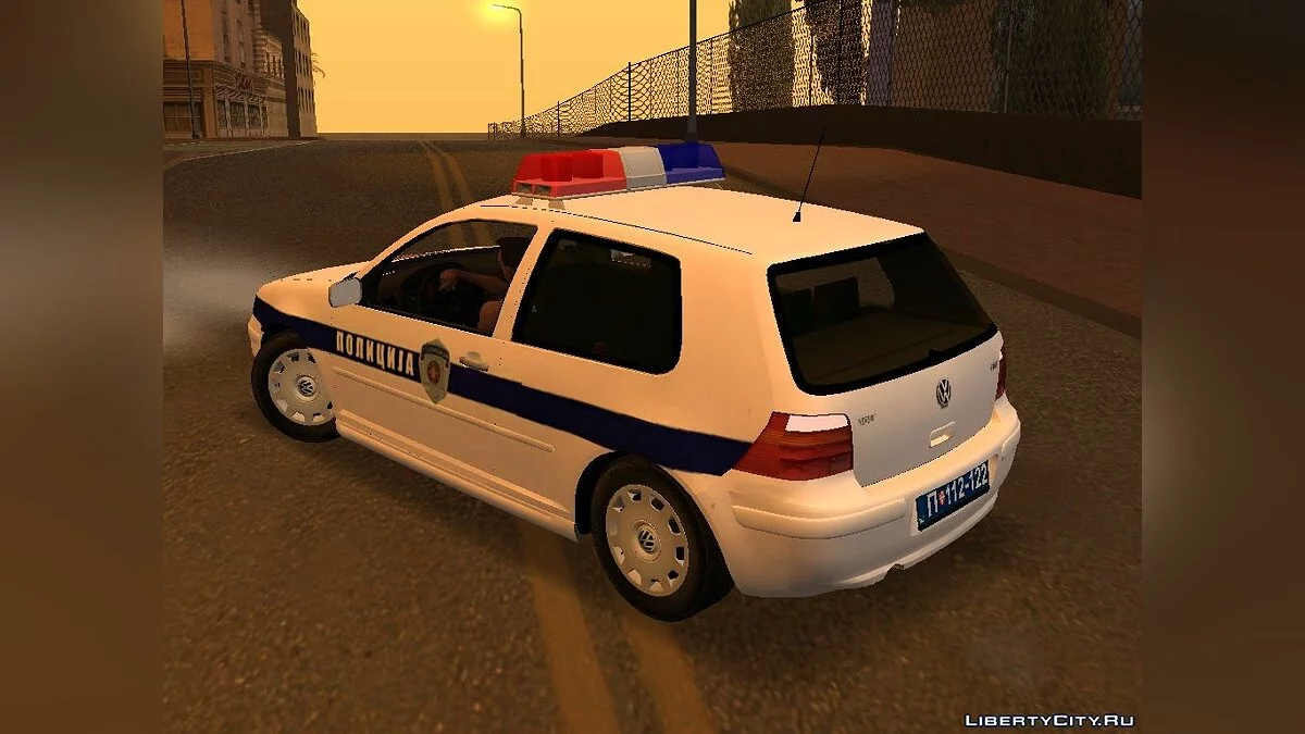 Volkswagen Golf Mk4 Police / GTA San Andreas