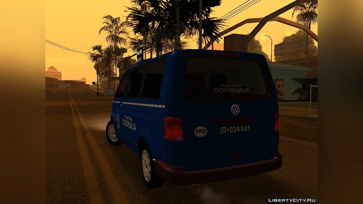 Volkswagen T5 Border Police / GTA San Andreas