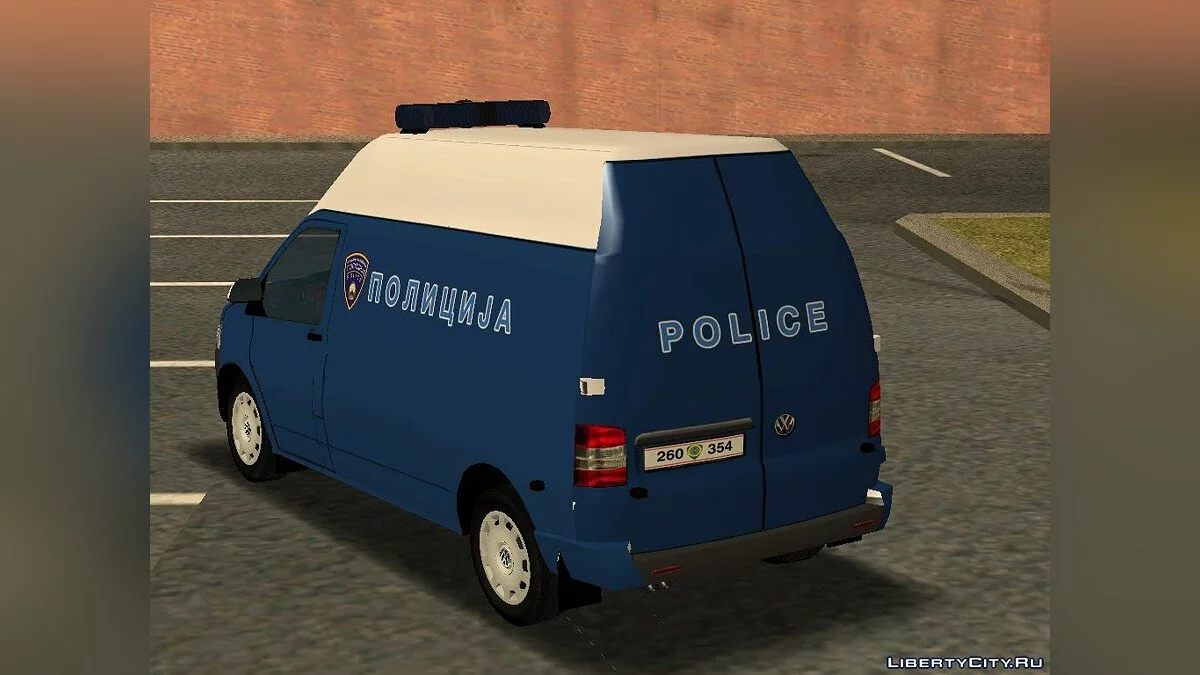 Volkswagen T5 Police of Macedonia / GTA San Andreas