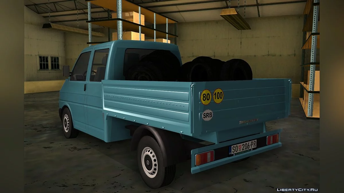 1999 Volkswagen Transporter 4 Pickup / GTA San Andreas