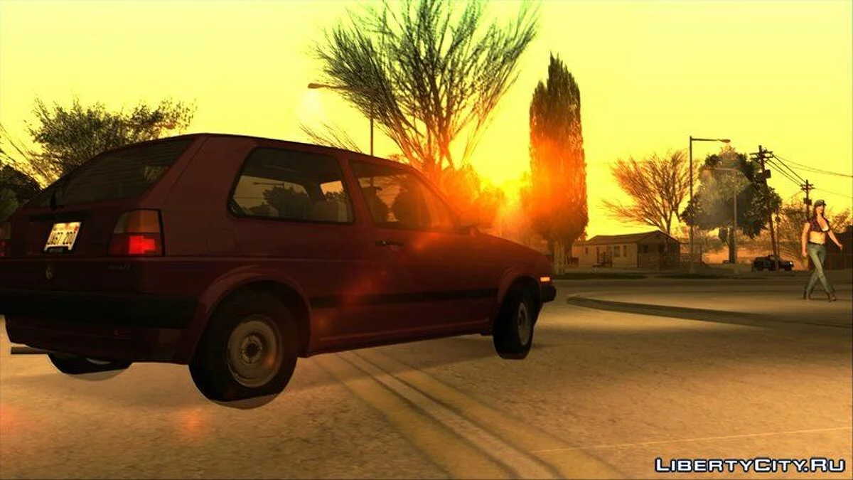 Volkswagen Golf Mk2 (US-Spezifikation) / GTA San Andreas