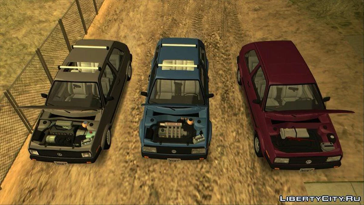 Volkswagen Golf Mk2 (US-Spezifikation) / GTA San Andreas