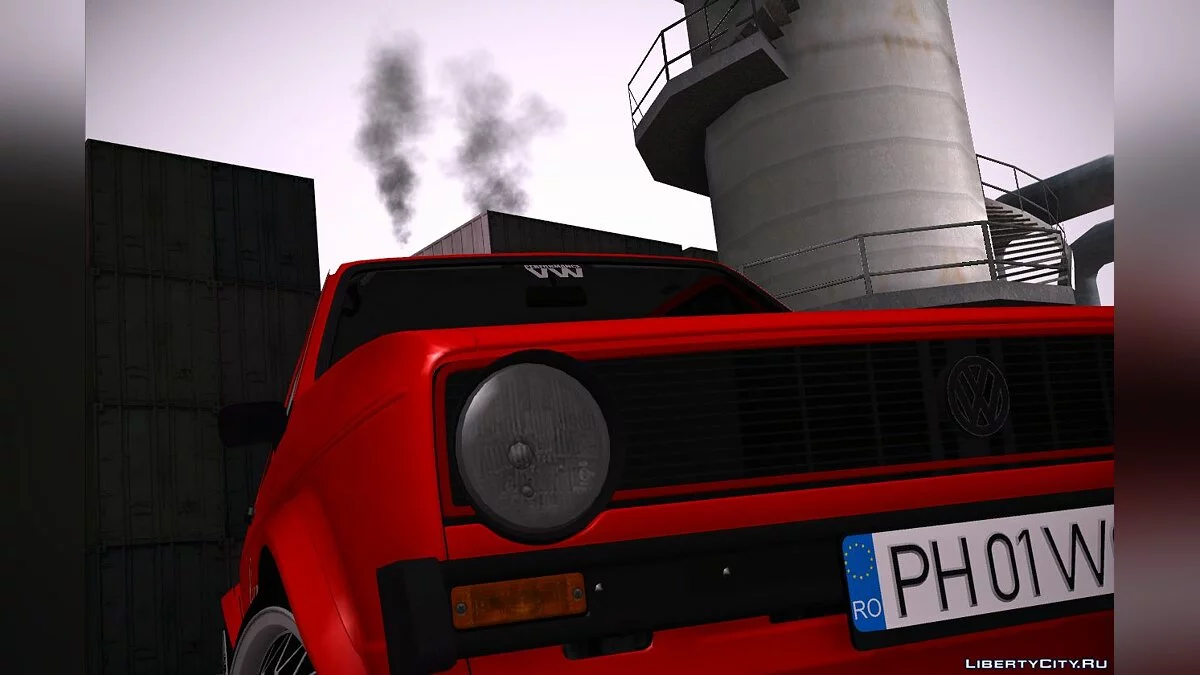 1983 Volkswagen Golf C - Coca Cola Edition / GTA San Andreas