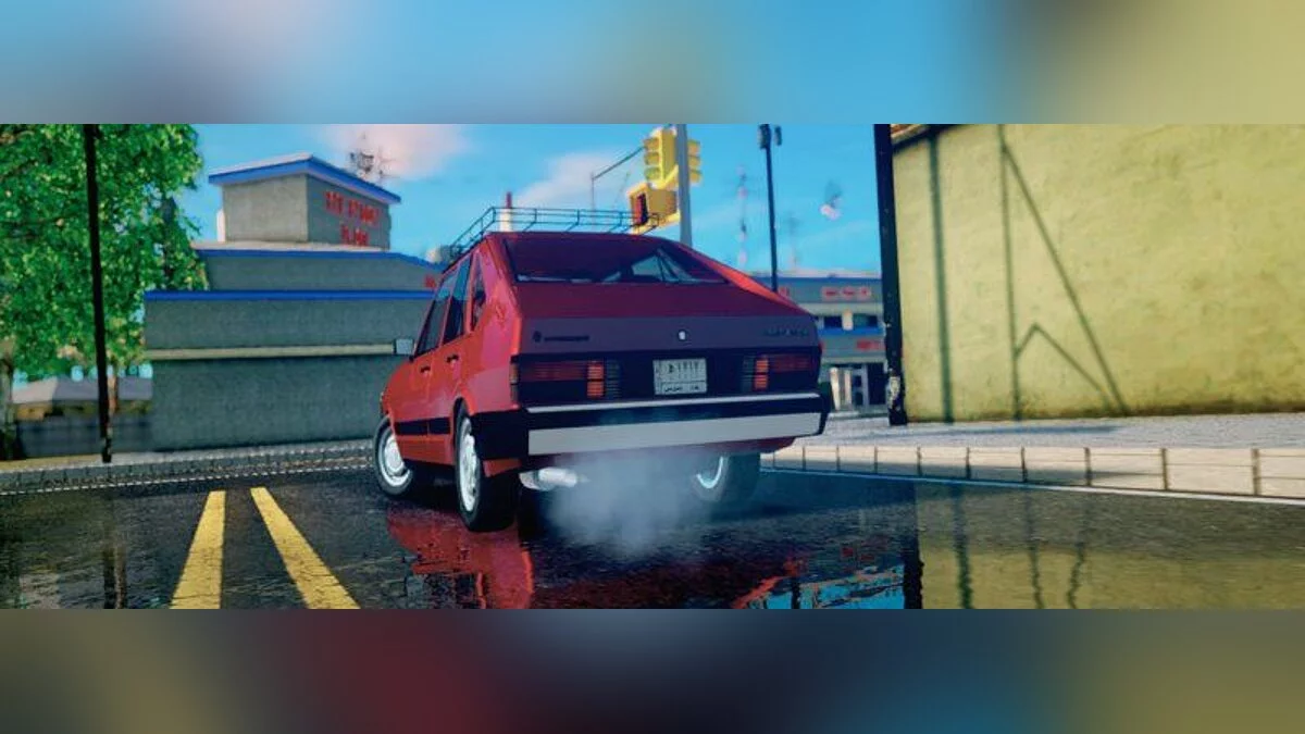 Volkswagen Passat Pointer LSE Ірак V2 1984 / GTA San Andreas