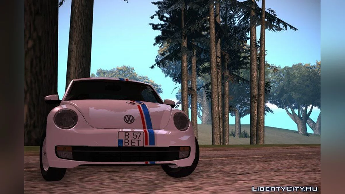 2013 Volkswagen Beetle - Herbie du film "Courses folles" / GTA San Andreas