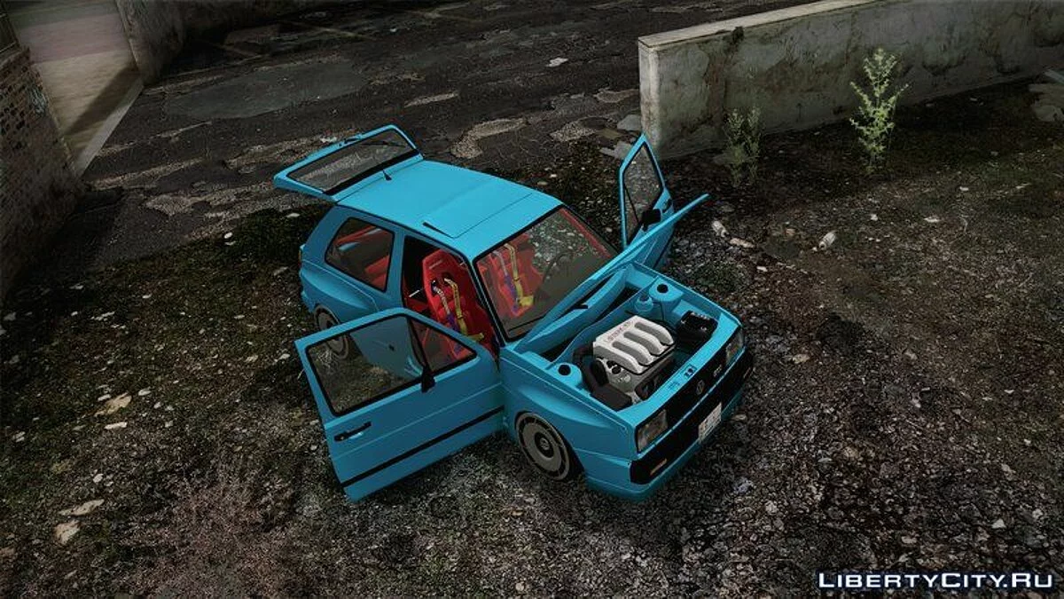 VW Golf Mk2 GTI Rocket Bunny 1984 / GTA San Andreas