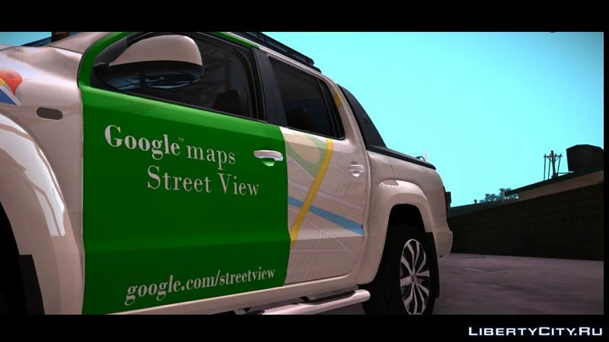 2018 Volkswagen Amarok V6 - Google Street View / GTA San Andreas