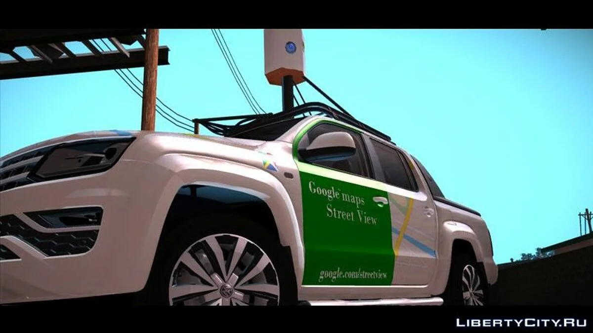 2018 Volkswagen Amarok V6 - Google Street View / GTA San Andreas