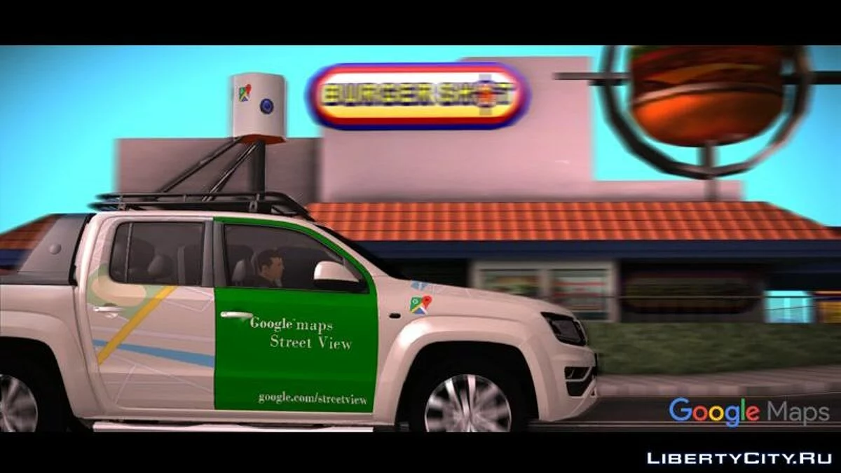 2018 Volkswagen Amarok V6 - Google Street View / GTA San Andreas