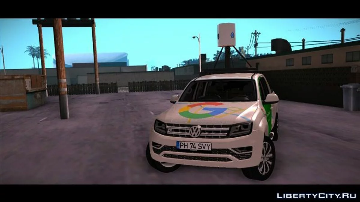 2018 Volkswagen Amarok V6 - Google Street View / GTA San Andreas