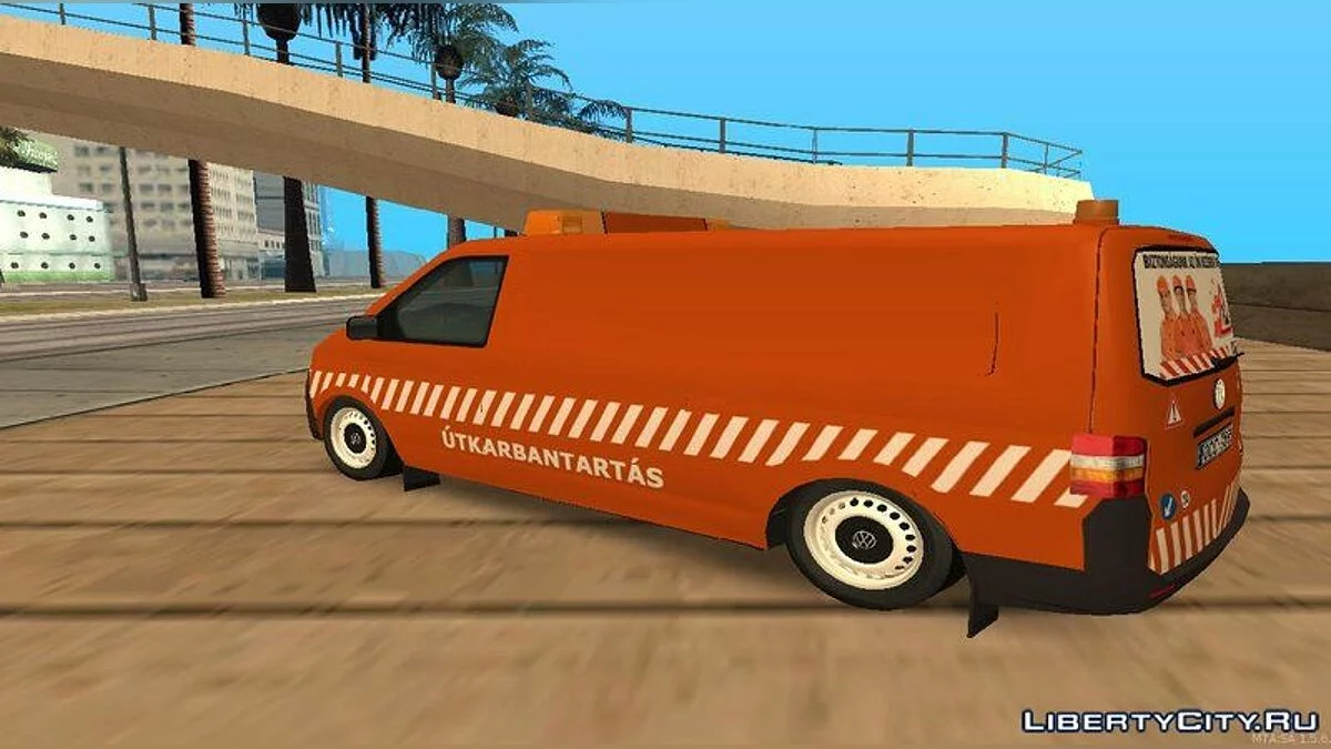 Volkswagen Transporter 5 Útkarbantartás / GTA San Andreas