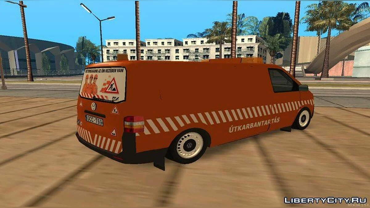 Volkswagen Transporter 5 Útkarbantartás / GTA San Andreas