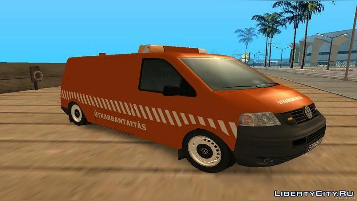 Volkswagen Transporter 5 Útkarbantartás / GTA San Andreas