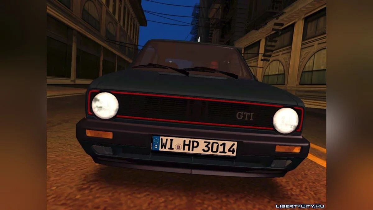 فولكس فاجن جولف Mk1 GTI / جي تي إيه سان أندرياس