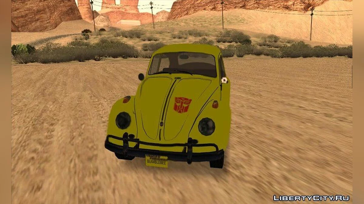 Трансформери G1 Бамблбі / GTA San Andreas