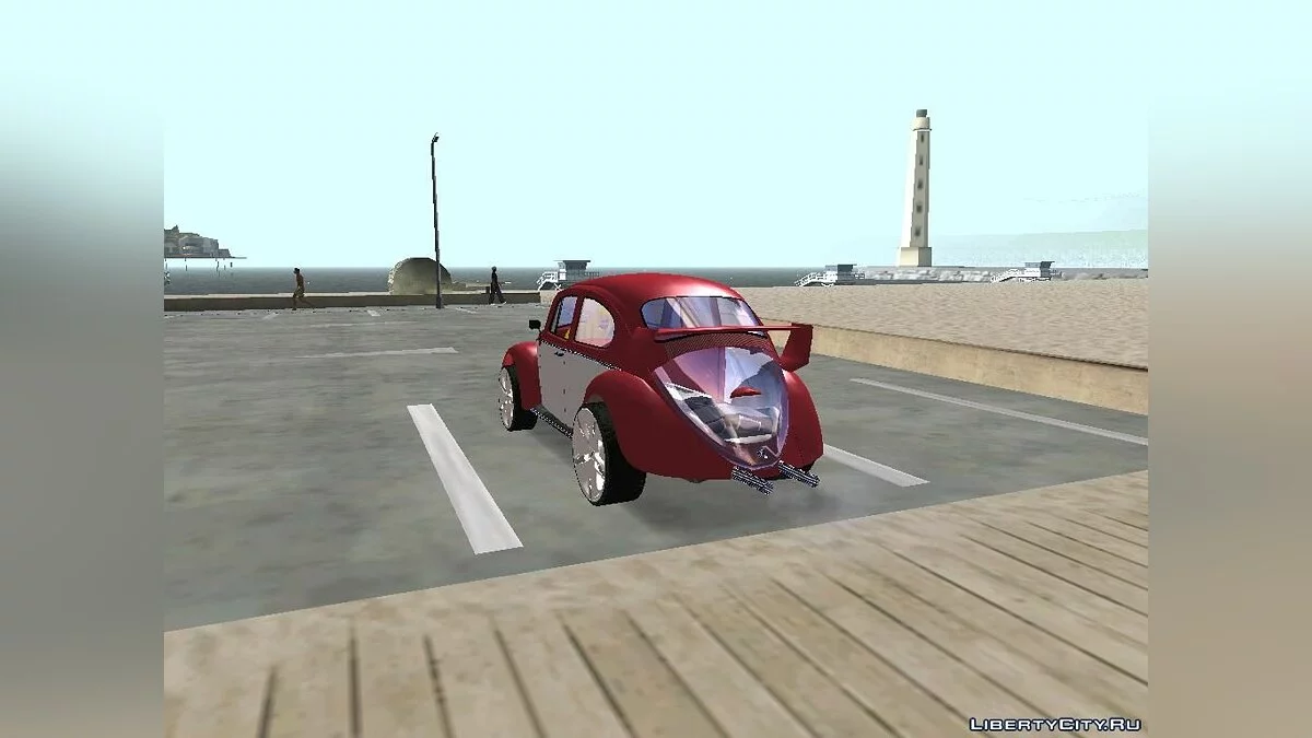 Volkswagen Fusca / Beetle V10 Viper Engine / GTA San Andreas