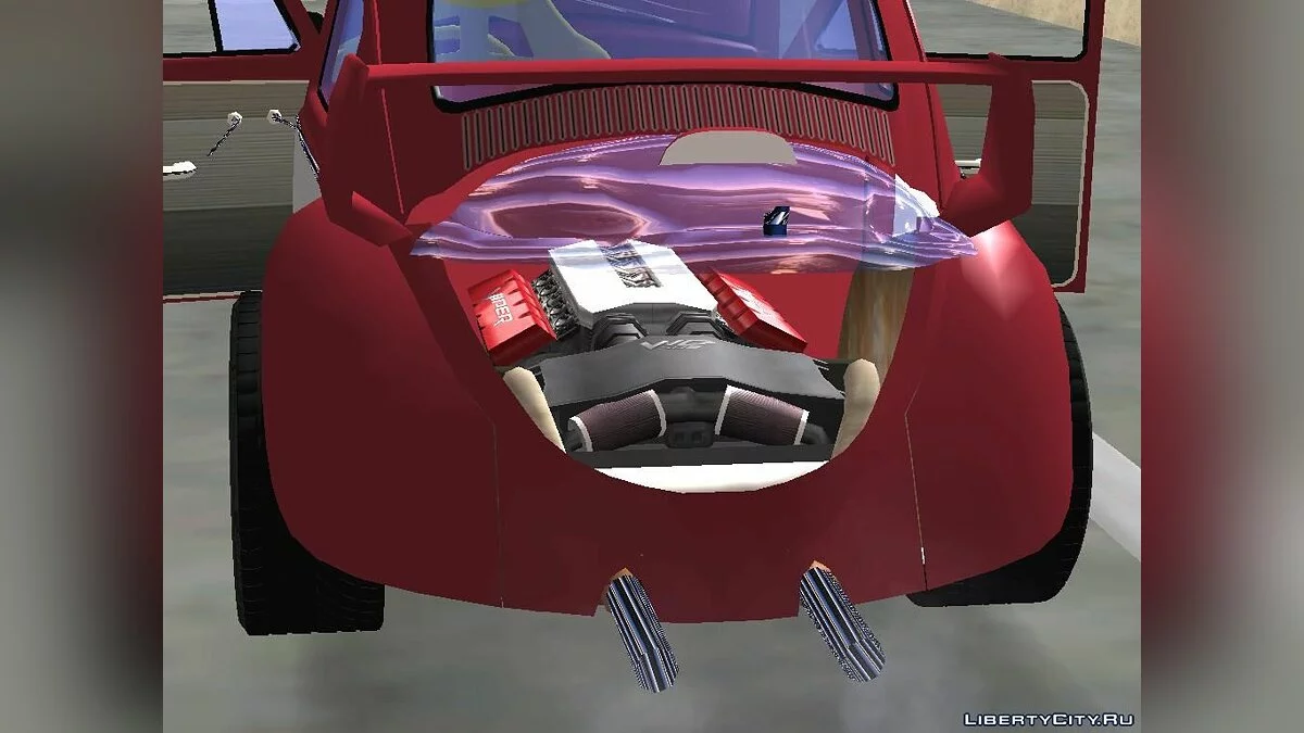 Volkswagen Fusca / Beetle V10 Viper Engine / GTA San Andreas