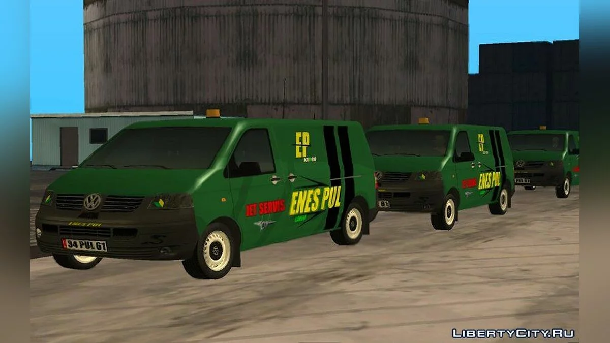 Volkswagen Transporter EP Cargo / GTA San Andreas