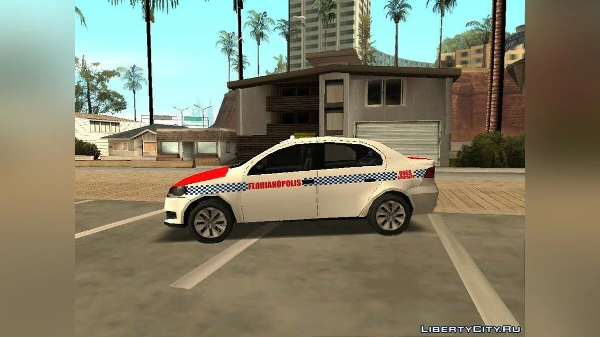 Volkswagen Voyage G6 Taxi Florianópolis / GTA San Andreas