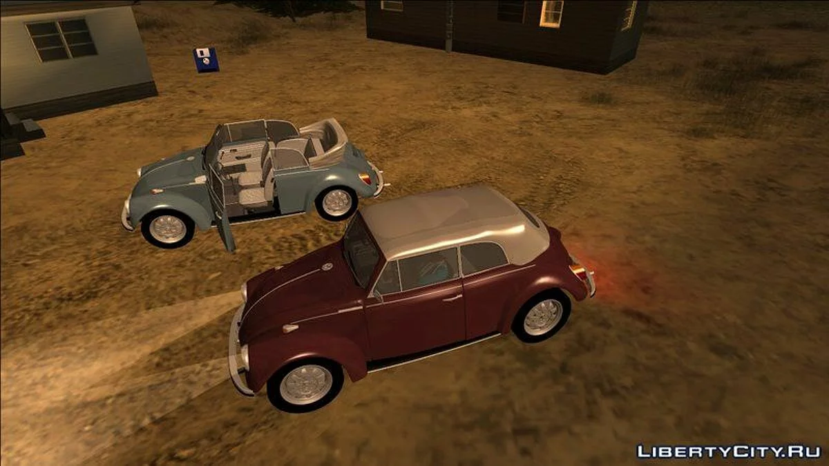 VW Fusca 75 Convertible / GTA San Andreas