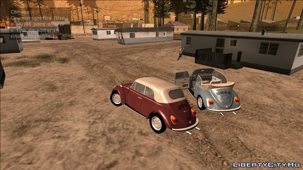 VW Fusca 75 Convertible / GTA San Andreas