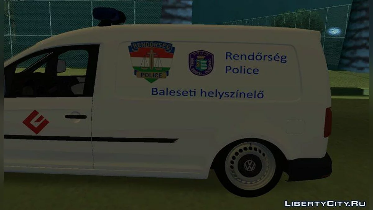 Volkswagen Caddy - Policía húngara / GTA San Andreas