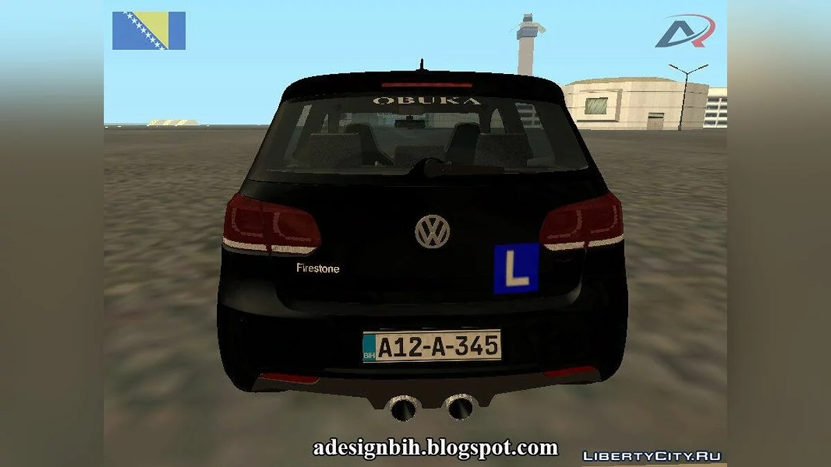 AUTO SKOLA TEAM VW Golf 6 / GTA San Andreas